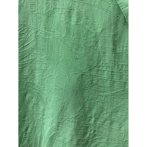 John Ashford Silk Button‎ Up Shirt Floral Print Short Sleeve Casual XXL - Picture 5 of 7